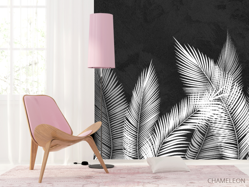 Фотошпалери зелене листя на стіну - 4