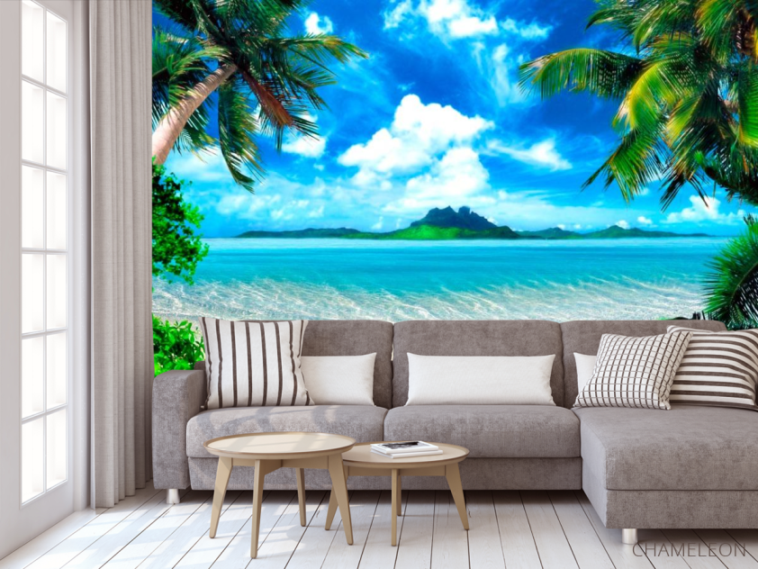 Фотообои Волны поднимаются - 3