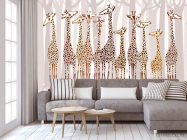 Фотообои Жирафы - 3