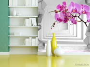 Фотошпалери 3D орхідея - 3