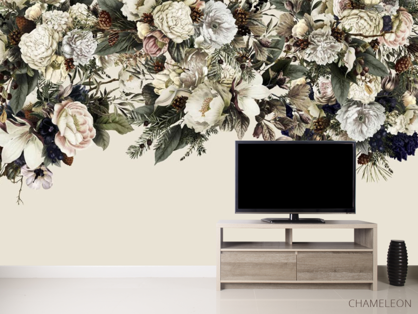 Фотообои Винтажные цветы - 2