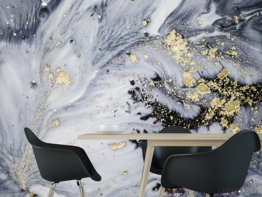 Фотошпалери Fluid art print - 1