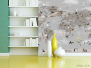 Фотошпалери Сіра карта - 3