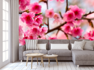 Фотообои Дерево с розовыми ветами - 3
