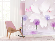 Фотошпалери Фреска ставок з павичем - 4