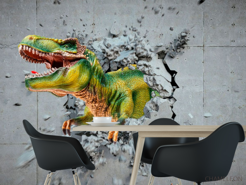 Фотошпалери Динозавр 3Д - 1