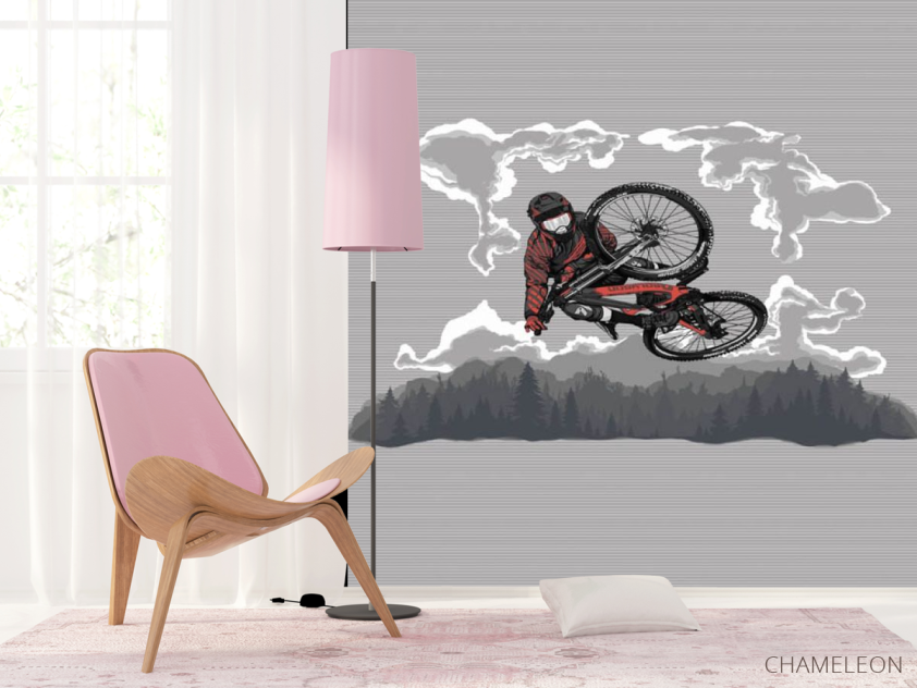 Фотошпалери байкер - 4