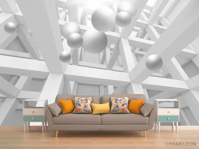 Фотообои 3д геометрия - 1