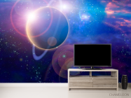 Фотообои Планета и млечный путь - 2