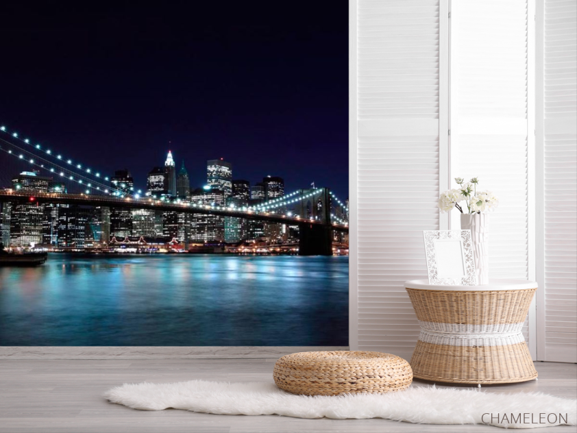 Фотошпалери Будинки, міст, New York - 2