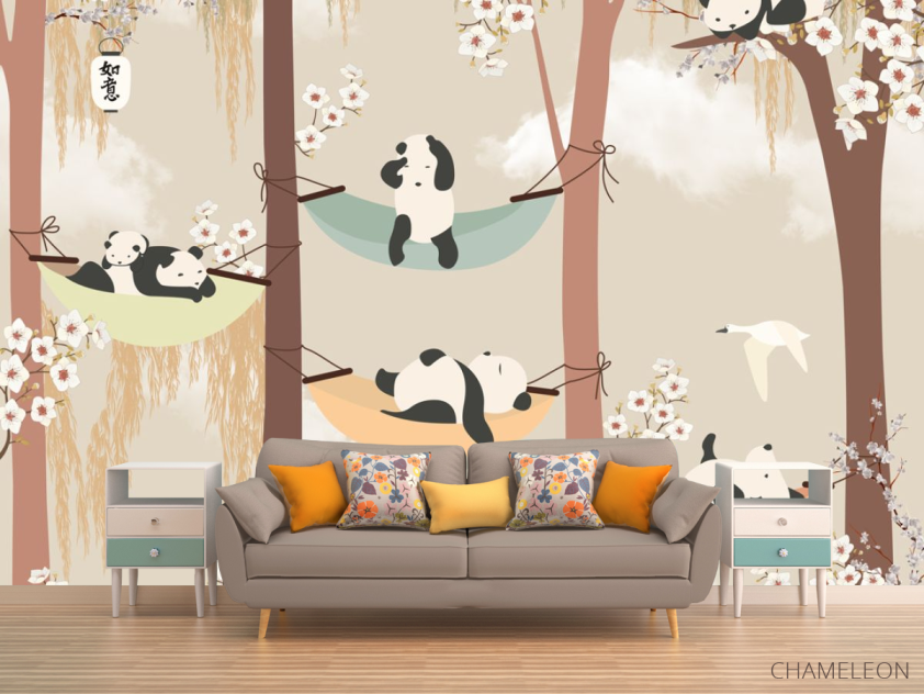 Фотообои панды - 1