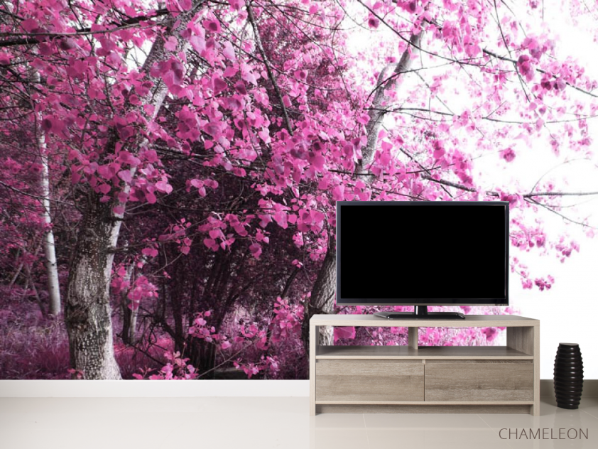 Фотообои Розовое дерево - 2