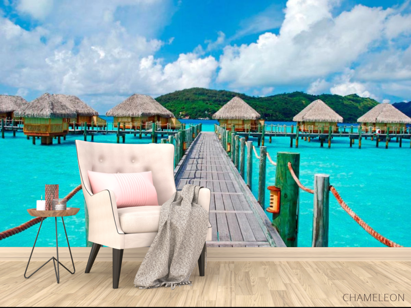Фотообои Мальдивский мостик - 4