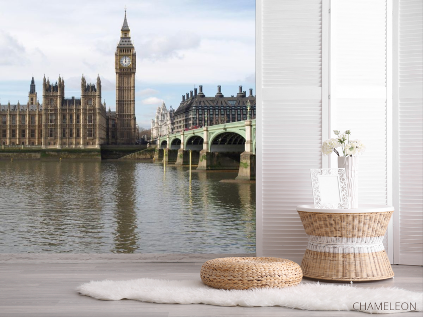Фотошпалери Біг Бен над річкою - 2