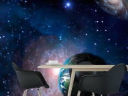 Фотошпалери Земля і зірки - 1