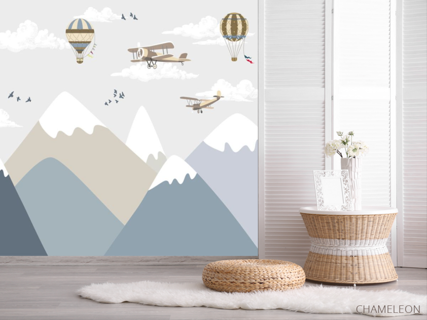 Фотошпалери Гори і літачки - 2