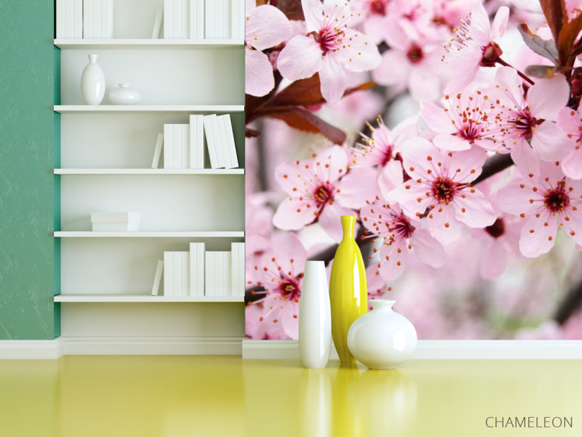 Фотошпалери Квітуче деревце навесні - 3