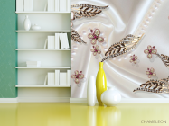 Фотошпалери Брошки з золотими листочками - 3