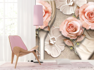 Фотошпалери Троянди стереоскопічні - 4