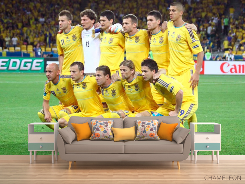 Фотообои Футбольная Сборная Украины - 1