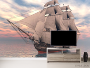 Фотообои Парусник в море - 2