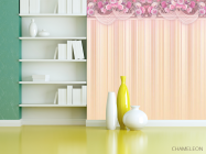 Фотошпалери квіти зі стелі - 3