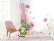 Фотообои Цветы, туман - 4