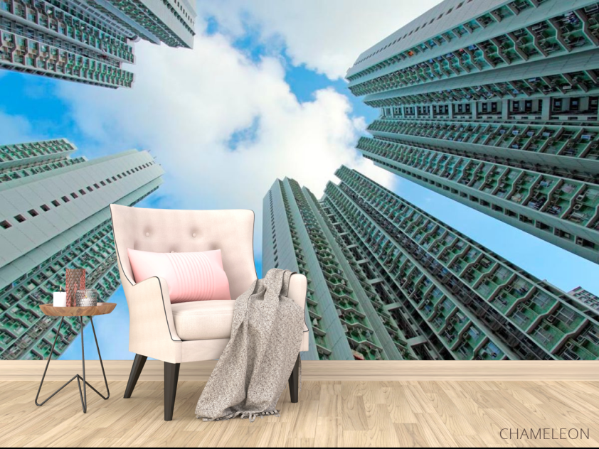 Фотообои Высотки и небо - 4