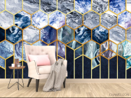 Фотообои дизайнерские цветы - 4