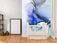 Фотообои Fluid art фиолетовый - 2