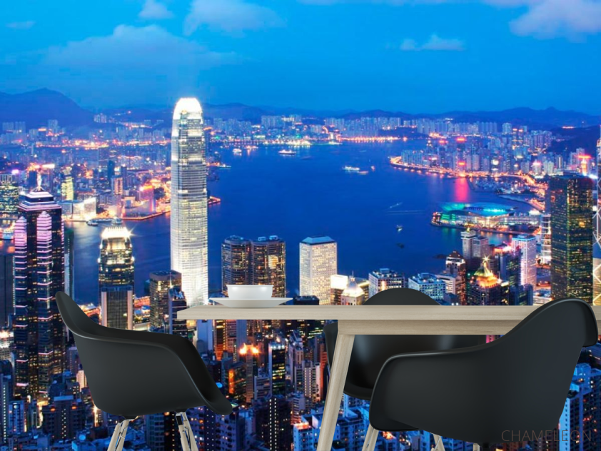 Фотошпалери Нічні фарби міста New York - 1