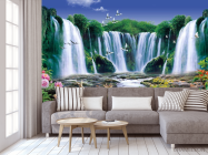 Фотообои Живописный водопад - 3