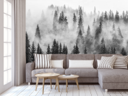 Фотообои Туманные ели - 3