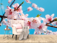 Фотообои Цветы персика - 4