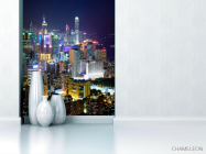 Фотообои Нью Йорк - ночной город - 1