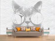 Фотообои Кот лофт стиль - 1