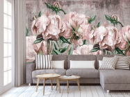 Фотообои Винтажные пионы - 3