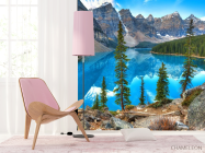Фотошпалери кришталеве озеро в горах - 4