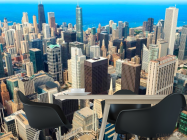 Фотошпалери Море висотки - 1