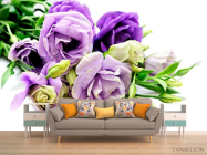 Фотообои Розы сиреневые - 1