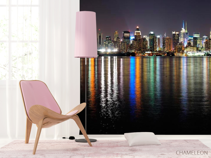 Фотошпалери Фотошпалери Яскрава нічна набережна - 4