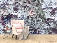 Фотообои 3D цветы - 4