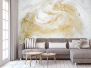 Фотообои Золотой Fluid art - 3