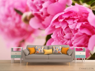 Фотообои розовый пион - 1