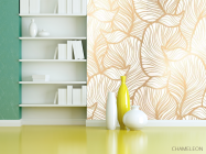 Фотошпалери Золоті листя - 3