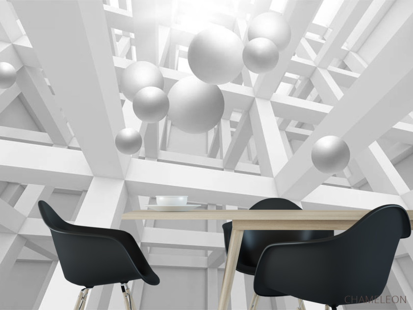 Фотошпалери Стереоскопічні фігури - 1