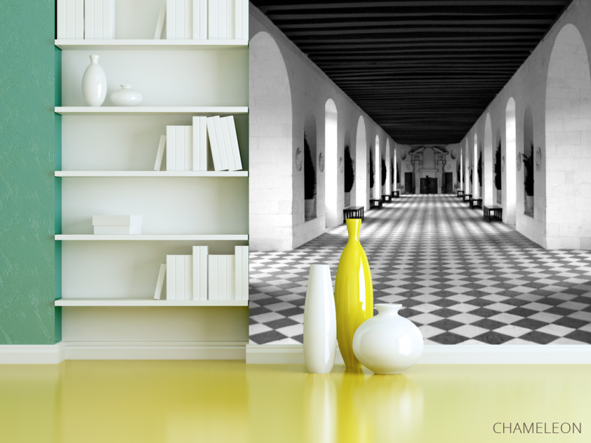 Фотошпалери Розширює коридор - 3