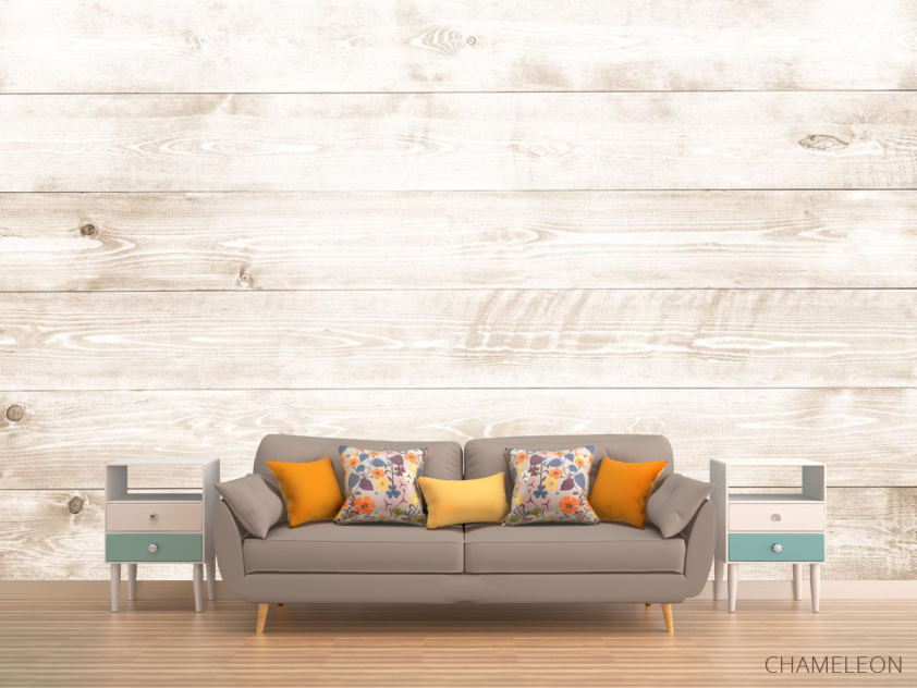 Фотообои горизонтальные деревянные доски - 1