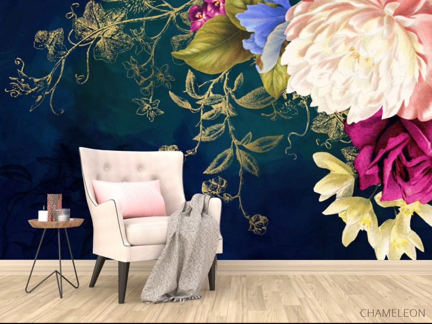 Фотообои Винтажные цветы - 4