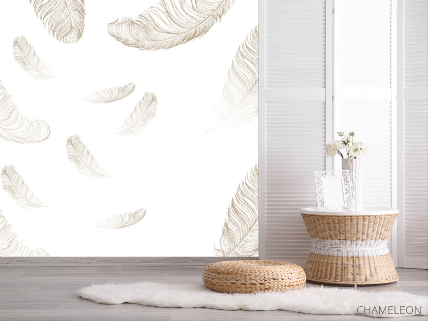 Фотошпалери Золоте перо - 2